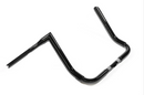 Factory 47 14in. x 1-1/2in. STS Miter Handle bar – Gloss Black Apes.