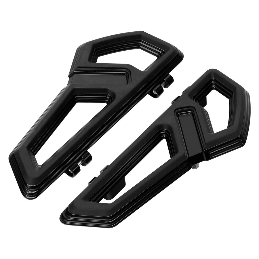 Killa Krome Floorboards suit 08 & up Harley Touring and 86-17  Softail models - Chrome or Black