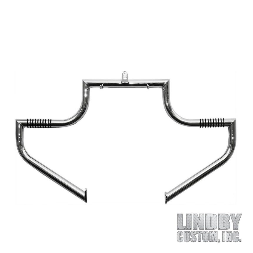 LINDBY CUSTOMS Linbar Engine Guard Freeway Bar – Chrome or Black