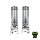 Ciro LED Filler Panel Lights. Red Run & Brake With Amber Turn And Black or Chrome Housing. Fits Ultra & Road King Touring Models 2014up & Street/Road Glide ST 2022up