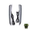 Ciro Fang Lower Fairing LED Lights – Black or Chrome. Fits Touring 2014up With Lower Fairing