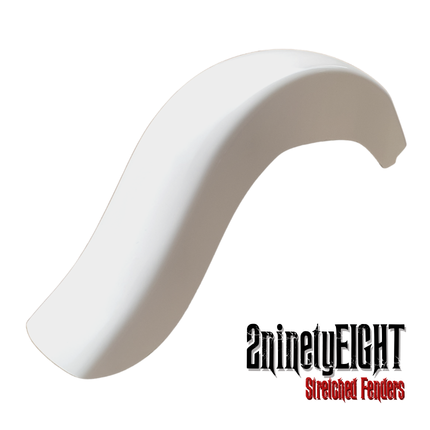 Stretched Rear Fender to suit 200 rear Harley Davidson Softail models
