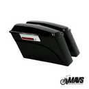 Grooved hard bags, Lids & Latch Key For 94-13 Harley Touring & Road King
