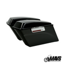 Grooved hard bags, Lids & Latch Key For 94-13 Harley Touring & Road King