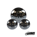 7" LED Daymaker+4.5" LED Side Lamps Black or Chrome suit Harley Touring / Softails / Indian