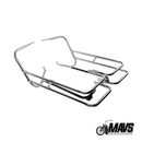 Chrome Rear Crash bars & hardbag rails for Harley Touring / Road King 1997-2008
