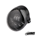V-ROD & MUSCLE LED HEADLIGHT - Black & Chrome