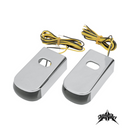 Alloy Art Chrome or Black Strut Light Kit with Red Run/Brake & Amber Turn Signal for Sportsters