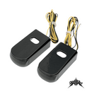 Alloy Art Chrome or Black Strut Light Kit with Red Run/Brake & Amber Turn Signal for Sportsters