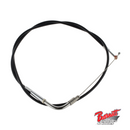 Barnett Black Vinyl Throttle Cable for FXR & FLT, Sportster, Dyna, Tourers & Vrods - All years .