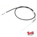 Barnett Black Vinyl Idle Cable for FXR & FLT, Sportster, Dyna, Tourers & Vrods - All years .
