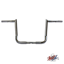 Wild 1 - 14in. x 1-1/4in. Chubby Bagger Hooked Ape Hanger Handlebar