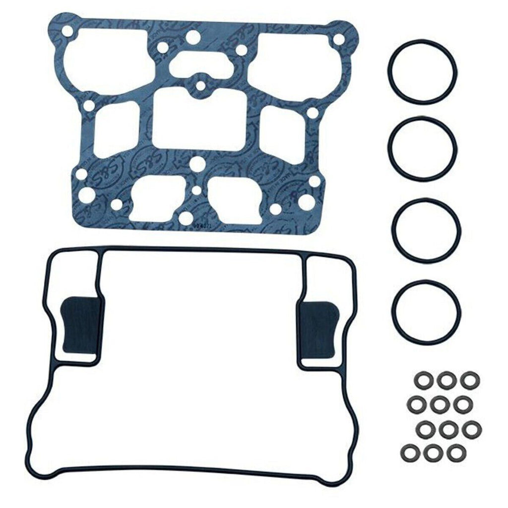 ROCKER BOX GASKET KIT, S&S DIE-CAST, 4-1/8