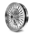 DNA 21in. x 3.5in. FAT 52 G-Spoke Front Wheel – Chrome. FITS TOURING MODELS 2008up