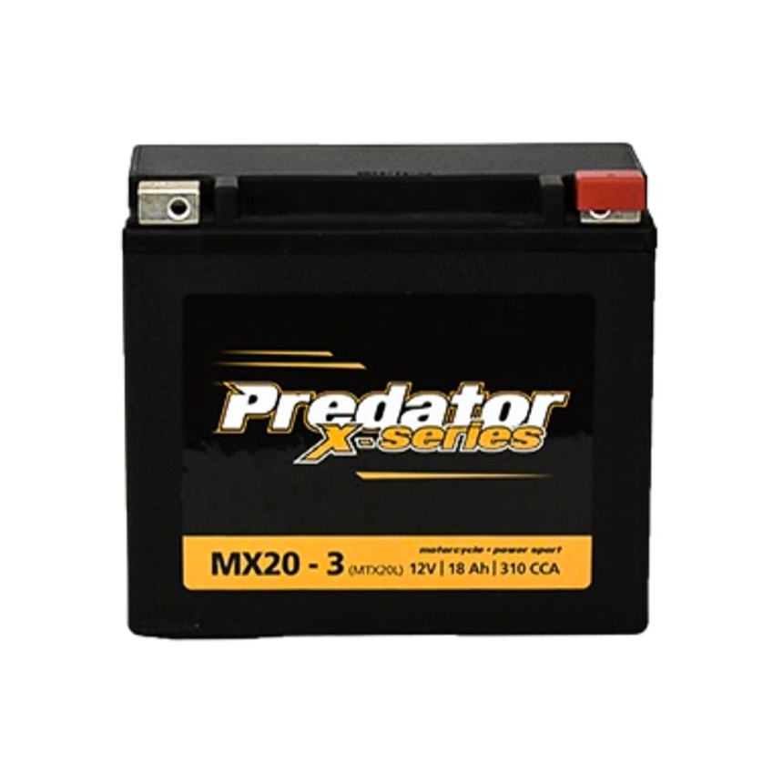 Predator X-Series MX20-3 Battery to suit Softail models