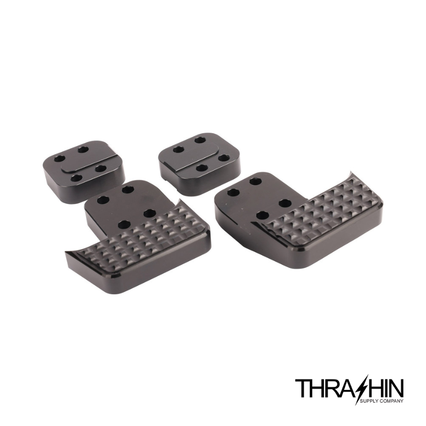 THRASHIN Apex Floorboard Tail Extension With 1/2 Lift Kit – Black