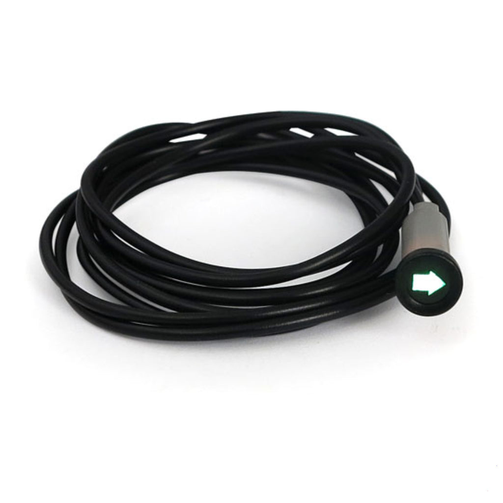 MS-512017 - 3/8 INDICATOR LIGHT. GREEN, WITH 'TURN SIGNAL ARROW' SYMBO ...