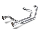 Freedom True Dual Headers - Chrome & Black Fits Indian Challenger 2020up.