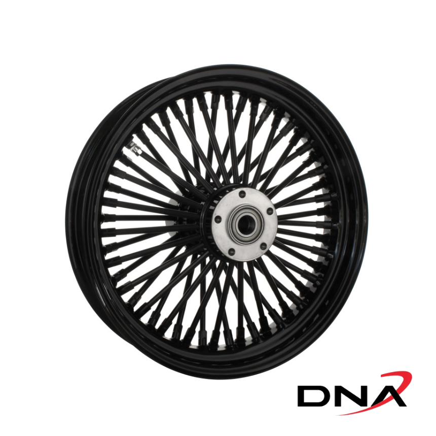 DNA 16in. x 3.5in. Mammoth 52 Fat Spoke Rear Wheel – Gloss Black.